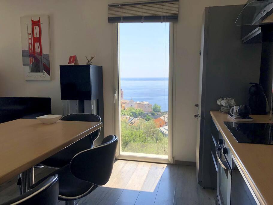 Appartement Vue Panoramique Sur La Mer Et La Citadelle De Bastia Bastia  Ngoại thất bức ảnh