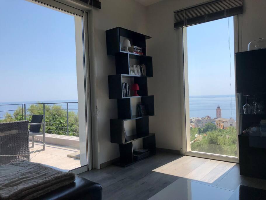 Appartement Vue Panoramique Sur La Mer Et La Citadelle De Bastia Bastia  Ngoại thất bức ảnh